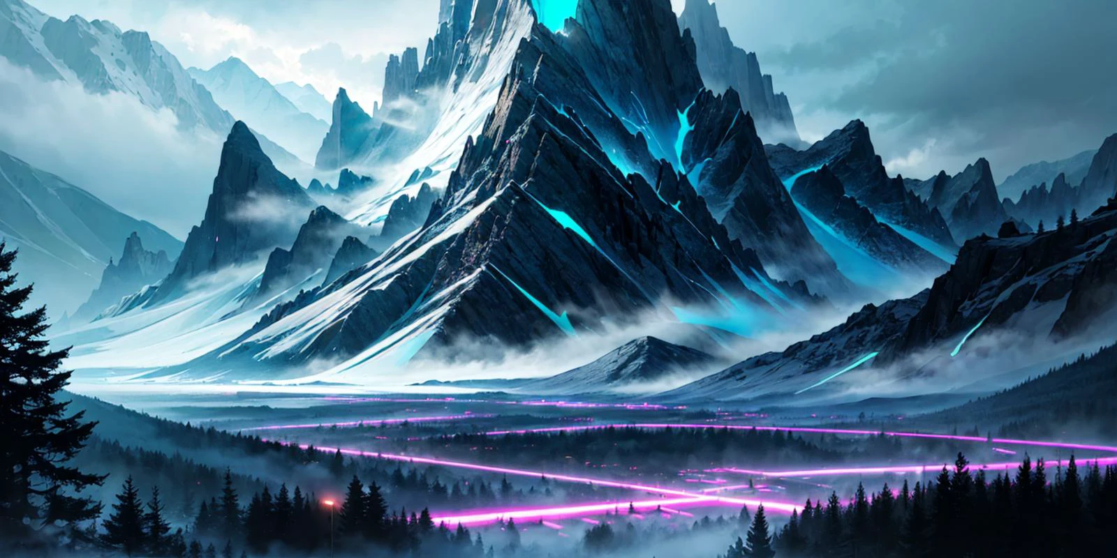 (masterpiece), (best quality), (incredible digital artwork), atmospheric scene inspired by a Peter Jackson fantasy movie, breathtaking landscape, towering mountains, lush forests, misty valleys, awe-inspiring structures, diverse and vibrant characters, engaging in a pivotal moment, dramatic lighting, vivid colors, intricate details, expertly capturing the essence of an epic cinematic experience
masterpiece, best quality, realistic, ultra highres, depth of field, (full dual colour neon lighting:1.2), (hard dual colour lighting:1.4), (detailed background), (masterpiece:1.2), (ultra detailed), (best quality), intricate, comprehensive cinematic, magical photography, (gradients), colorful, detailed landscape, visual key,
