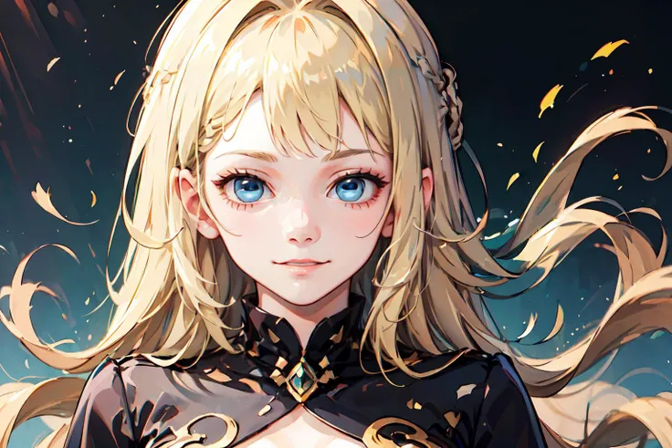 ((highest quality)), ((masterpiece)), (detailed), One girl, Surprised、blonde、Smooth Hair、22 years old、8k,