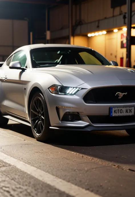 ford mustang kit, cinematic lighting, masterpiece, 8k, realistic, high detail, focus, lens blur