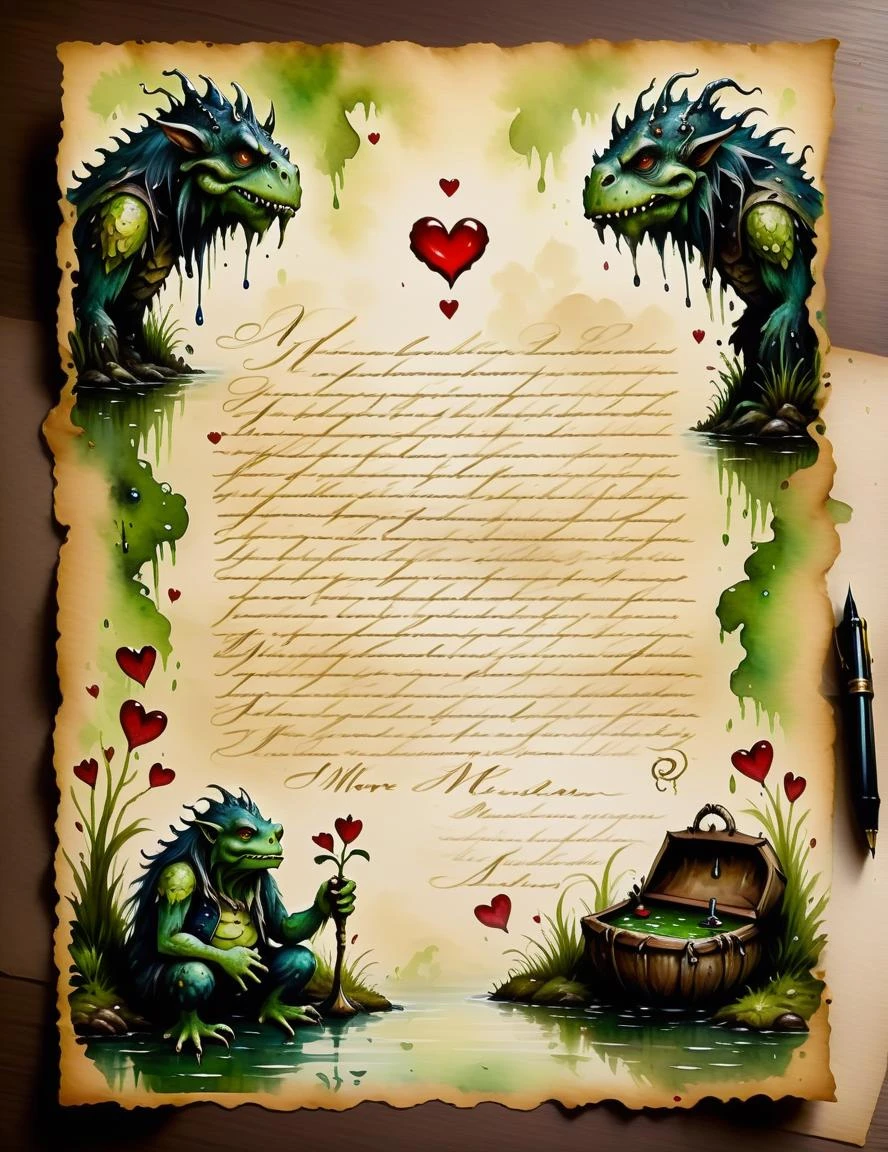 SDXL Ink Stains