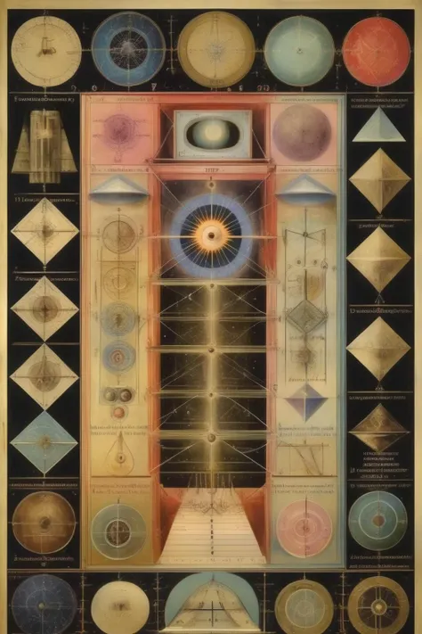 <lora:Paul Laffoley Style:1>Paul Laffoley Style - timeless help and geometrical phororealistic algebra, i can't believe how beautiful this is