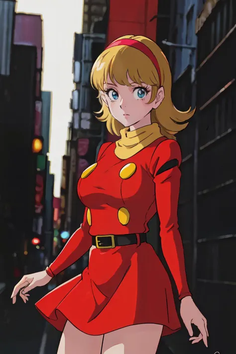 <lora:Cyborg003:0.7>cyborg003, city, mini skirt, large breasts, red dress,
(best quality, masterpiece, RAW photo,ultra-detailed:1.2), <lyco:GoodHands-beta2:1.0>,1girl,solo,looking at viewer,