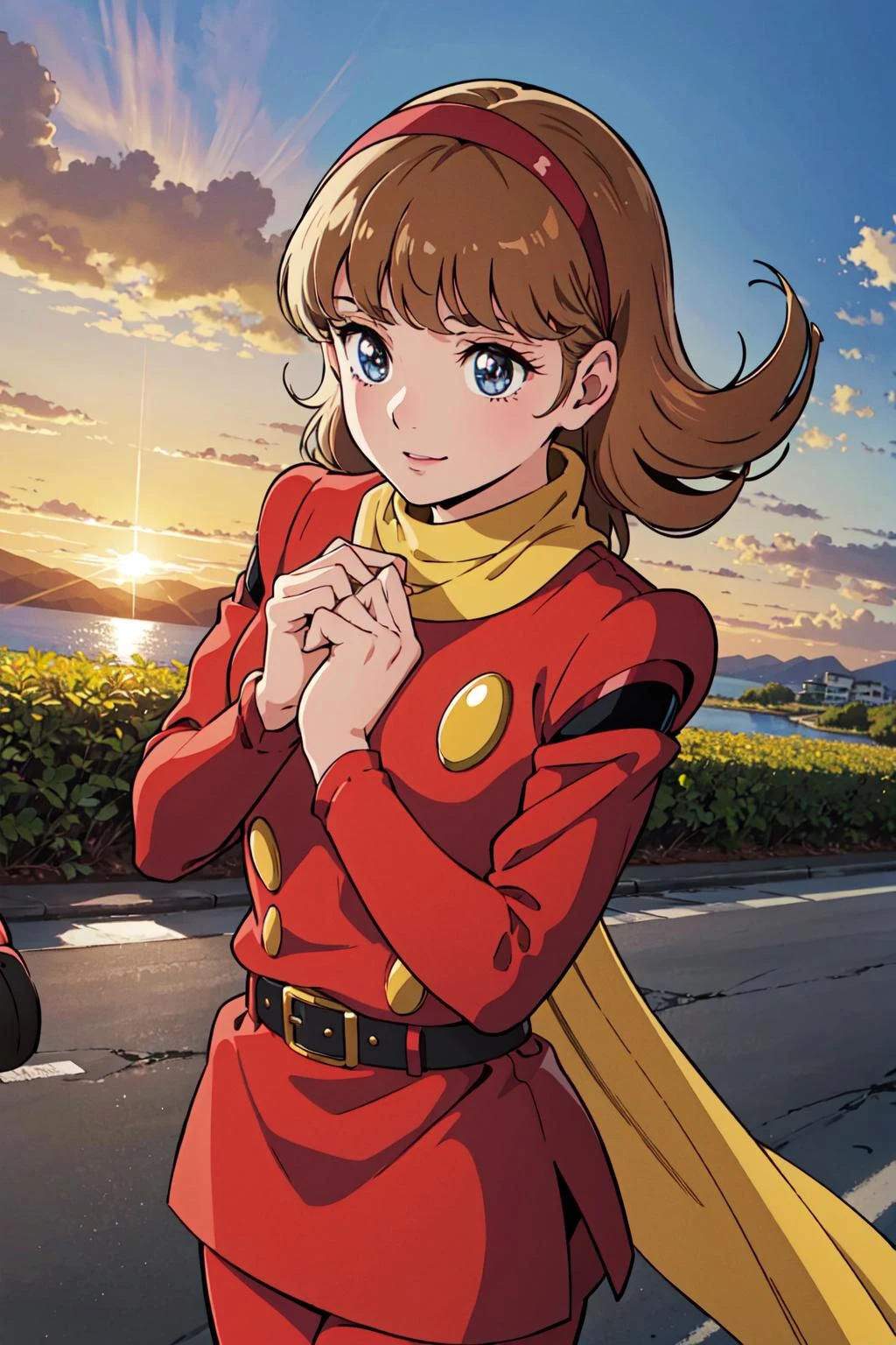 masterpiece, best quality, outdoor,1girl,
<lora:Cyborg003:0.6>cyborg003,