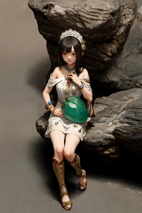 masterpiece, best quality, <lora:gem:1>,gem,jewelry,stone,gem girl