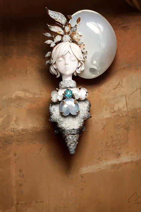 masterpiece, best quality, <lora:gem:1>,gem,jewelry, 1girl