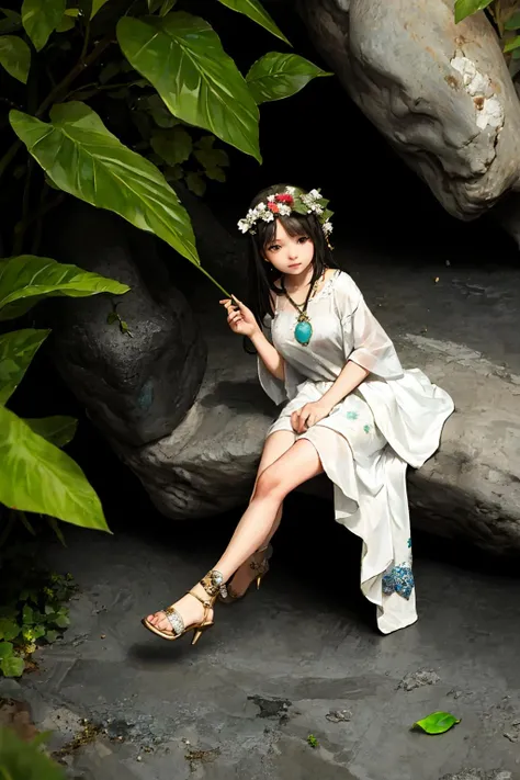 masterpiece, best quality, <lora:gem:1>,1girl,gem,jewelry,stone,gem girl,leaf,