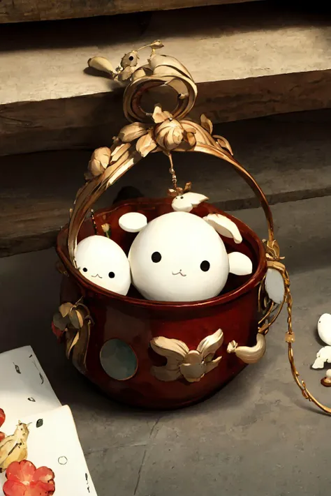 masterpiece, best quality, <lora:gem:1>,no humans,,gem,jewelry,stone, <lora:klee:1>,jumpy dumpty,