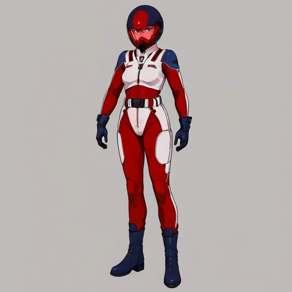 masterpiece,high quality,white background,solo,
<lora:illiapazom008:0.7>,looking at viewer,
illiaspacepilotsuit,1girl,
spacehelmet,
breasts,
red spacepilotsuit,
gloves,
belt,
boots,