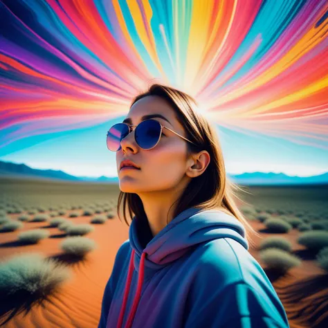 absurdres, highres, ultra detailed, (((1girl:1.3))), BREAK lomography, analog photography, vibrant colors, soft focus, light leaks, dreamy atmosphere, experimental charm, nostalgic appeal BREAK color field painting, large swaths of color, abstract expressionism, bold hues, emotional impact, atmospheric depth, minimalist approach BREAK , space exploration, celestial bodies, astronomical phenomena, scientific discoveries, otherworldly wonders

