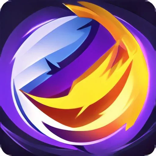q skill icon,8k,high quality,multicolored theme