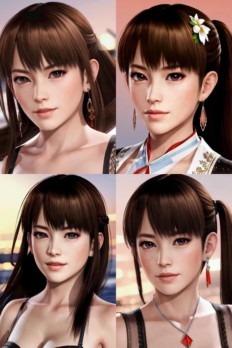 <lora:doa_koharu:0.7> koharu, portrait, face