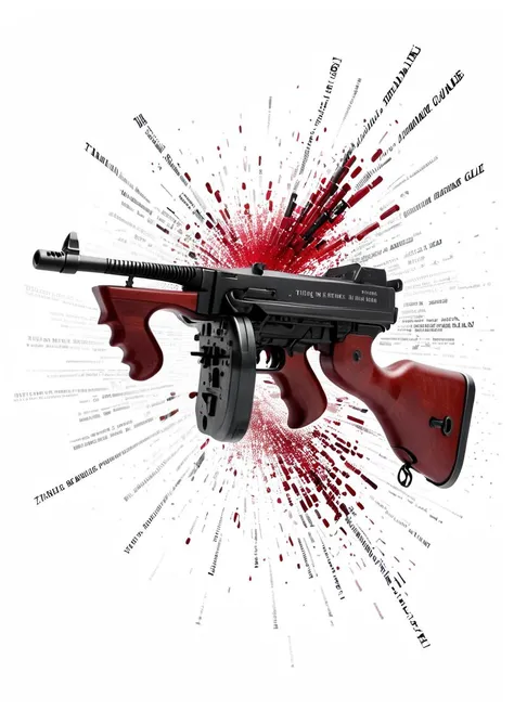abstract of a tmmygn submachine gun, white background, monochrome, text focus, a world of ruby, all in vain
<lora:Thompson_Submachine_Gun_-_1928_SDXL:0.8> <lora:Cute_3D_Cartoon:0.8> <lora:artfullyQUILLED_SDXL_V1:1>