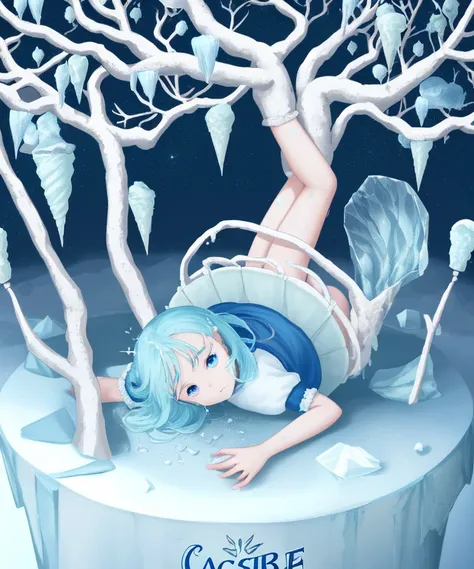 And she broke the space and dropped upon it the churned milk of the (ice cream tree)