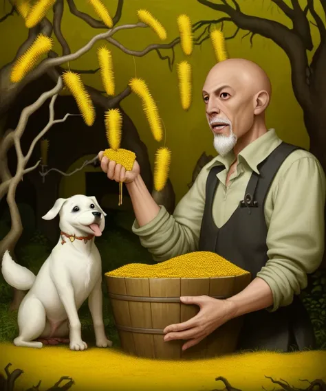 And Erick Avari ate the dog and spread upon it the churned milk of the (mustard tree)