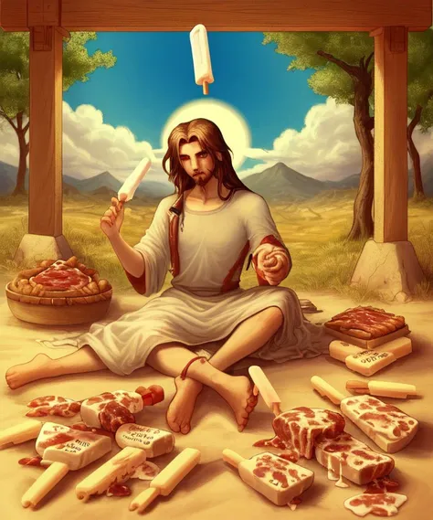 And fenn_jesus broke the bread and spread upon it the churned milk of the (popsicle and ground beef tree)