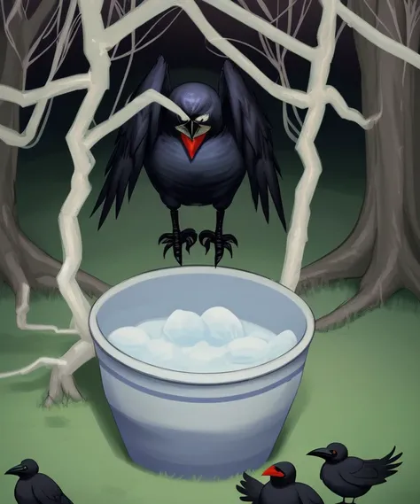 And Donald Trump ate the space and set upon it the churned milk of the (crow tree)