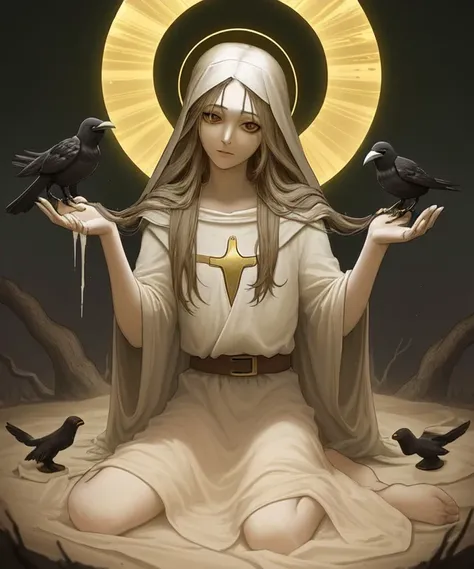 And fenn_jesus sat on the space and lay upon it the churned milk of the (crow tree)