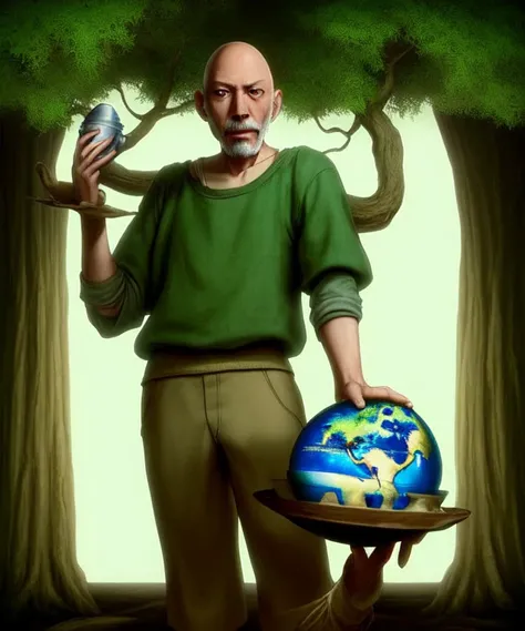 And Erick Avari ate the world and spread upon it the churned milk of the (soymilk tree)