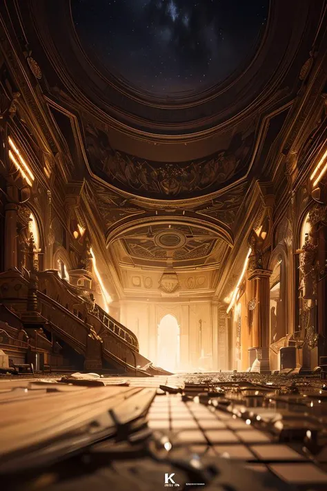 abstract dream, space, intricate, grand scale, alone, cinematic film still, insane detail, sharp focus, depth of field, realistic lighting, (realistic perspective), complex, (multiple subjects), 4k HDR