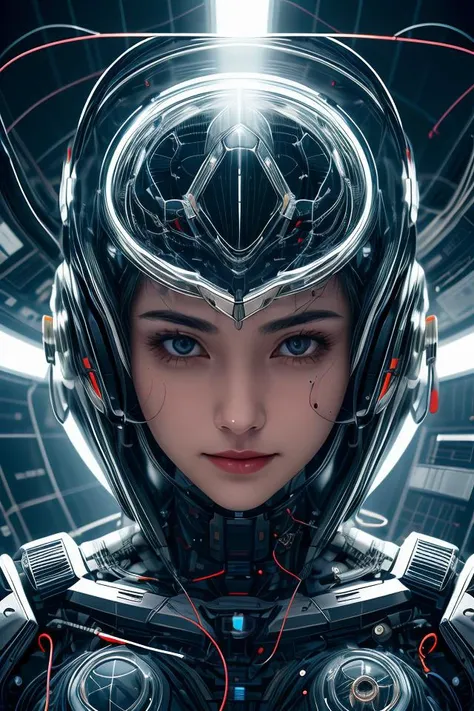 portrait512 Cyborg512 Tay512, electronics, motors, wires, buttons, lcd,
abstract dream, space, intricate, grand scale, alone, cinematic film still, insane detail, sharp focus, depth of field, realistic lighting, (realistic perspective), complex, (multiple subjects), 4k HDR,
<lora:add_detail:0.5> <lora:more_details:0.25> <lora:FantasyWorldV1:0.25>