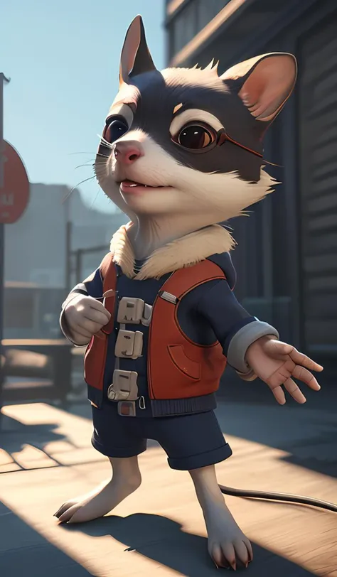 stuart little, artstation trending, unreal engine 5