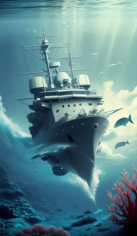 underwater,marine,attack ships,