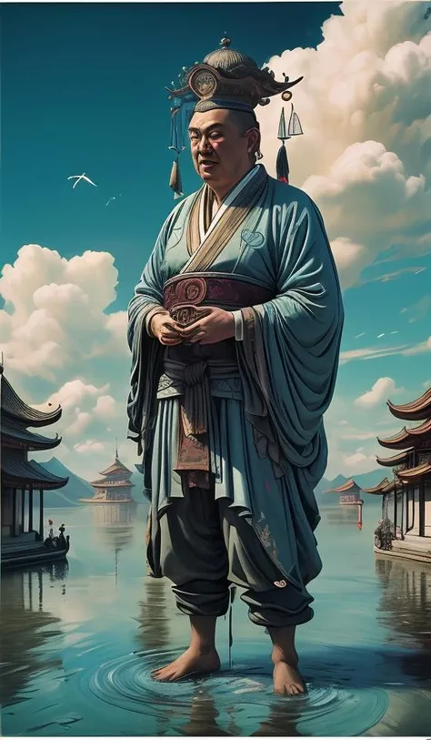 8k high quality, detailed, colorful analog photo, masterpiece, photorealistic, vibrant color film, masterclass, heavy (film grain), Fujicolor 400, Nikon F401,1man,close up,standing,floating,oriental architecture,cloudy,<lora:add_detail:0.5> <lora:more_details:0.25> <lora:FantasyWorldV1:0.25> ,
all races in same proportions, all faces and pictures must be different, use all spectre of your different emotions from happiness to anger, do what you want and how you want, <lora:xuanxue_v6.0:0.4>