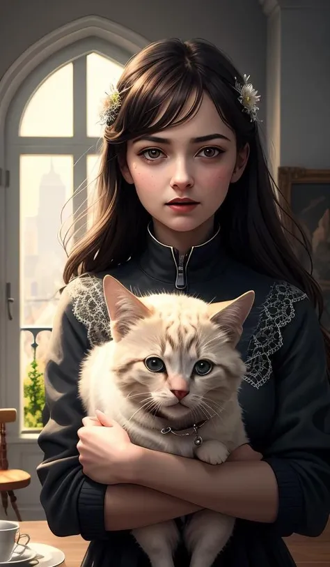 guofeng,illustration,1girl,best quality,highly detailed,best quality,masterpiece,an extremely delicate and beautiful,extremely detailed,8k wallpaper,Amazing,finely detail,best quality,official art,extremely detailed CG unity 8k wallpaper,(style of Victo Ngai:0.5),cute,big eyes,all races in same proportions, all faces and pictures must be different, use all spectre of your different emotions from happiness to anger, do what you want and how you want,