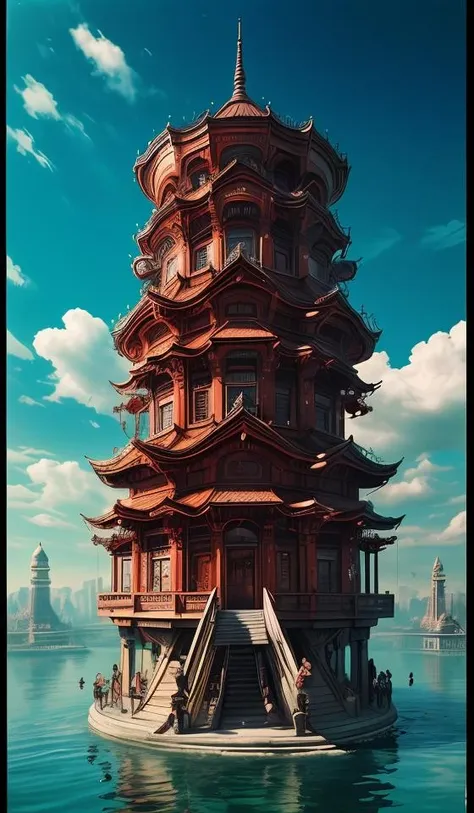 8k high quality, detailed, colorful analog photo, masterpiece, photorealistic, vibrant color film, masterclass, heavy (film grain), Fujicolor 400, Nikon F401,standing,floating,oriental architecture,cloudy,<lora:add_detail:0.5> <lora:more_details:0.25> <lora:FantasyWorldV1:0.25> ,
all races in same proportions, all faces and pictures must be different, use all spectre of your different emotions from happiness to anger, do what you want and how you want, <lora:xuanxue_v6.0:0.4>