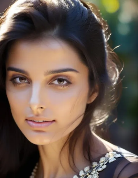 portrait photo of Giselli Monteiro woman studio quality, sun streaming on face, looking straight at camera, outdoors, sharp, medium saturation, high contrast, HDR <lora:Giselli_Monteiro_SDXL_LoRA:1>