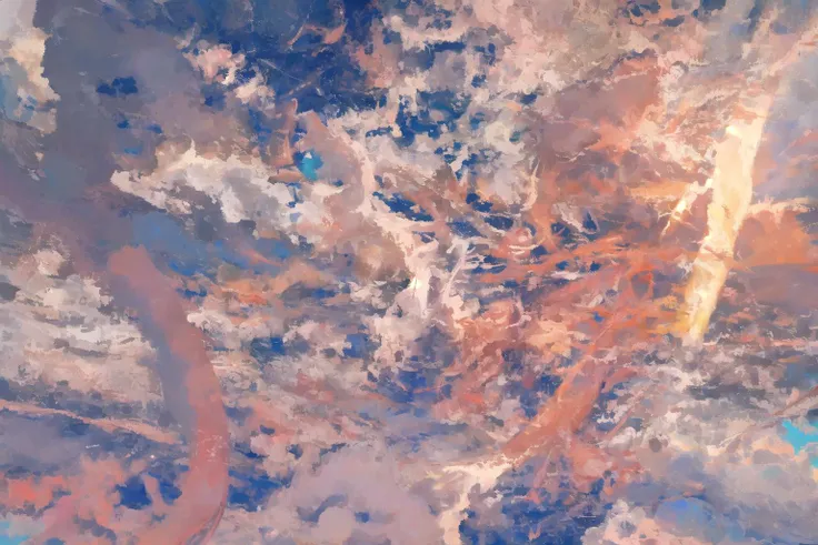 rocycloud, scenery, no humans, outdoors, ((building)), orange sky<lora:rocycloud-lora:0.7>