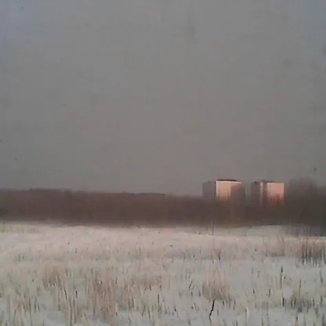 lowfi, field, russian village, noon, blinding light, fear <lora:lowfi:1>