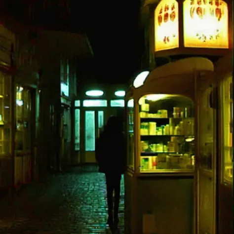 lowfi, Night, Street, (lantern:0.5), pharmacy,
Meaningless and dim light.
Live another quarter of a century -
Everything will be like this. There is no outcome. <lora:lowfi:1>