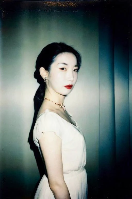 Polaroid SX-70,blurry,A beautiful 18 year old Korean idol,
pornpolaroidphoto style,reddit,Blurred photo and bad photography and (bad aesthetic:1.2) and (bad quality:1.2) and (low res photo:1.4) ,
koreanbabe,Asian_Babe_porn, black hair, earrings, flash photography, jewelry, looking at viewer and facing viewer,solo, upper body, long hair, ponytail, short sleeves, white dress, black eyes, makeup, lipstick,
<lora:flash photography photoV3:0.4> <lora:Asian_Babe_pornV4:0.45> <lora:Koreanbabe-amateurV1:0.55> pale skin, Dark nightclub background
pornpolaroidphoto style,<lora:pornpolaroidphoto_V2:0.75>, <lora:sd_v15_dpo_lora_v1:1>