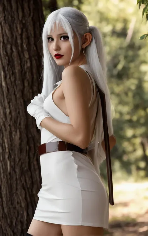 Mai Shiranui, (best quality, ultra-detalhado, Realistic:1.37), rosto delicado, rosto detalhado, Sweet smile expression, corpo perfeito, Textura ultrarrealista, Retrato, vivid colors, soft lighting