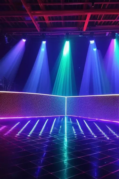 Strobe Lights
Laser Lights
LED Panels
Moving Head Lights
Spotlights
Black Lights (UV)
Disco Balls
Fog Machines
Neon Lights
LED Strip Lights
Intelligent Lighting Systems
Projection Mapping
Lighted Dance Floors
Wall Washers
Pixel Mapping Lights