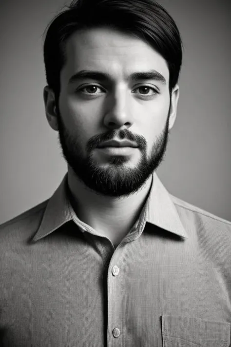 photo, portrait, man