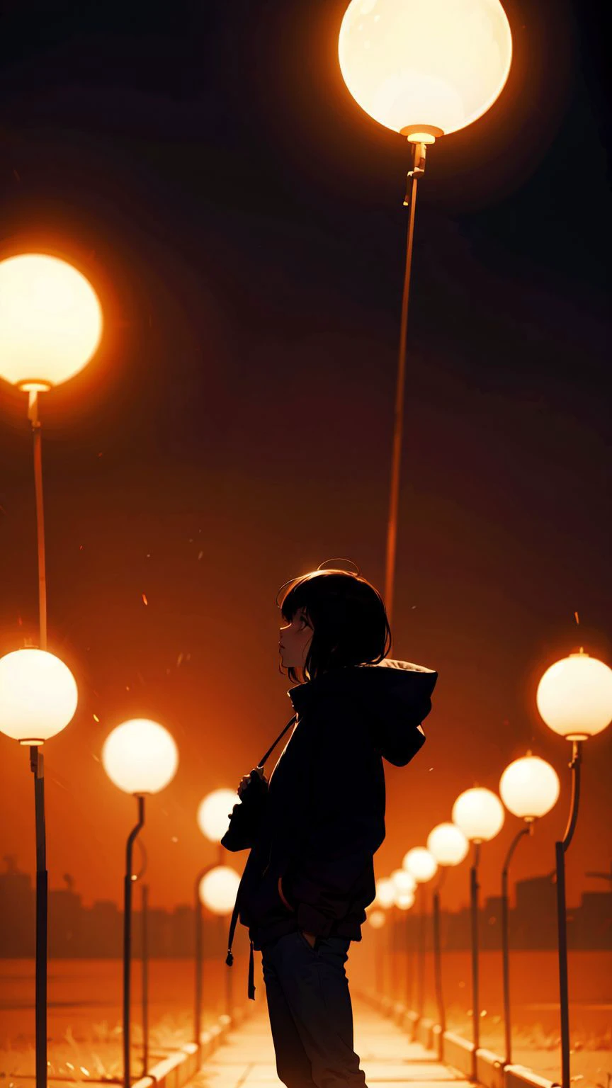 emotional, mood, deep, nighttime, silhoutte lighting