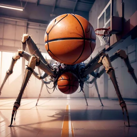 <lora:ArachnoPhobiaAI:.6> ArachnoPhobiaAI basketball