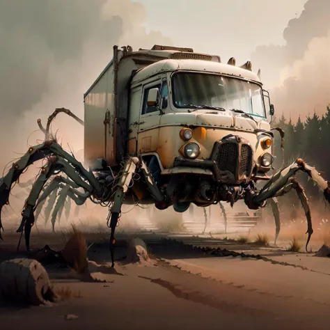 <lora:ArachnoPhobiaAI:.9> ArachnoPhobiaAI van