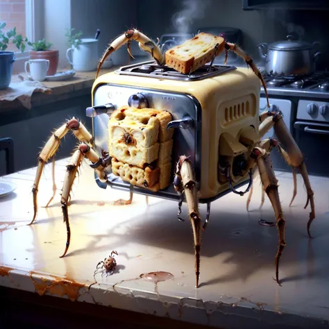 <lora:ArachnoPhobiaAI:.8> ArachnoPhobiaAI toaster