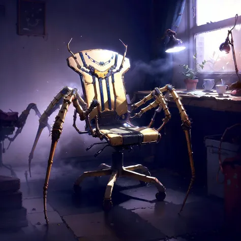 <lora:ArachnoPhobiaAI:.9> ArachnoPhobiaAI chair