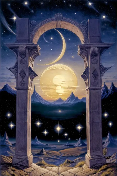 <lora:mwhelan:1>mwhelan crescent moon stars 
 <lora:add_detail:1>