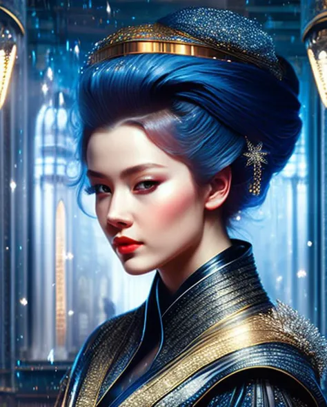 Vivid [detailed color pencil:photo shoot:0.2] by Donato Giancola and (William-Adolphe Bouguereau:0.5) and (Alfred Stevens:0.5) of the cunning  beautiful woman surrounded by stately dignified geisha girls Sparkling with stars (face looking Determined:1.2), Ray Tracing, high speed liquid photography, kaleidoscopic, twilight, action shot hero pose, highly detailed with sharp focus on person having most iridescence day of their life, Action, cinematic dramatic lighting, bokeh, HQ, 8K, hyper detailed, translucent skin, perfect hands, RAW photo shot on Canon 5D, masterpiece [oil painting:hyperrealism:0.2] in the style of VikingPunk2.pt