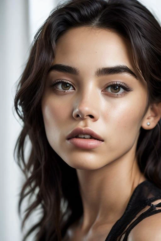 a photo of a young woman, pretty face, high quality, high resolution, very coherent, clear focus, well defined, (Margot Robbie:0.30734291438585304), (Madison Beer:0.8658703853880886)