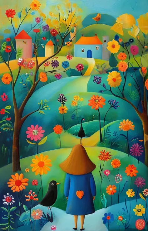 masterpiece,best quality,<lora:tbh165-sdxl:0.9>,illustration,style of Iwona Lifsches, animals
