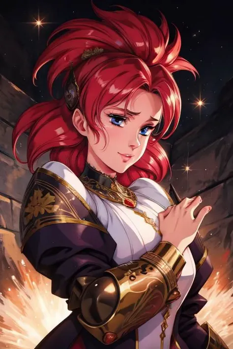 (masterpiece:1.1), (best quality:1.1), 1girl, Real light and shadow, anime face, 4k, 8k, wallpaper,epic, detail texture, ((((red hair:1.35 colored inner hair,ear breathing)))),((blue_eyes:1.3))),intricate eyes,beautiful detailed eyes,symmetrical eyes,big eyes:1.5,(((lustrous skin:1.5,bright skin: 1.5,skin tanned,shiny skin,very shiny skin,shiny body,plastic glitter skin,exaggerated shiny skin,illuminated skin))),(detailed body,(detailed face)), cute,slutty,erotic,daring,((nsfw)), (((medieval man armor ,adventurer man clothing,winter coat,)),(((intricate outfit,intricate clothes,embroidered outfit,ornate outfit,embroidered clothes,ornate clothes))), (dynamic pose:1.0),happy,smile,(centered,scale to fit dimensions,Rule of thirds), (ultra detailed,extremely detailed),(photorealistic artwork:1.37),(extremely detailed CG unity 8k wallpaper),(((vibrant colors,vibrant theme))),(intricate),(masterpiece),(best quality),
