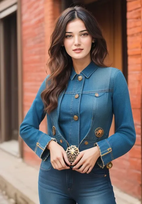 (attractive) loving  pinar_deniz in (jeans|demon costume|suit with brooch),portrait,intricate detail,textured bangs):1.3,( hairpin):1.2,standing,at hutong architecture,in (Victoria Falls|fall),dawn,/1,Standard focal length,contour powder,(skin details:1.3),(skin pores:1.3),art by  (Jim Lee),Fujifilm X-T4 Mirrorless Camera,
<lora:more_details:0.8>,
<lora:pinar_deniz-000007:0.8>,