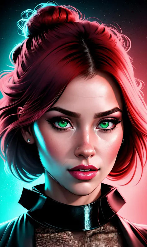 (basety style:1.2),
(darkness:1.1), clouds, deep shadow, darkness, award winning photo, extremely detailed, amazing, fine detail, absurdres, ([Cobie Smulders|Jennifer Aniston|Emilia Clarke]:0.8), highly detailed woman, extremely detailed eyes and face, piercing green eyes, detailed clothes, skinny, shinny glossy skin, subsurface scattering, (gothic:0.8), double bun, bangs, frills, skirt,red hair, by lee jeffries [(colorful explosion psychedelic paint colors:1.21)::0.15], nikon d850 film stock photograph 4 kodak portra 400 camera f1.6 lens rich colors hyper realistic lifelike texture dramatic lighting unrealengine trending on artstation cinestill 800 tungsten, Style-Neeko
