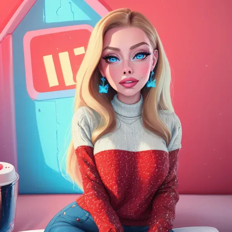 (dreamlikeart style:1),( redshift style:1.2) ,(analog style:1.2), (copeseethemald style:0.5), (thepit bimbo:0.8),(glossy sexy bimbo:1.0),

[Amanda Seyfried:Sophia Loren:0.55] women,
beautiful detailed blue_eyes,
jeans,holiday Sweater, 
motel room, hotel room, love,hearts,angels,Christmas, winter, fireplace,
[(colorful explosion psychedelic paint colors:1.2)::0.15],